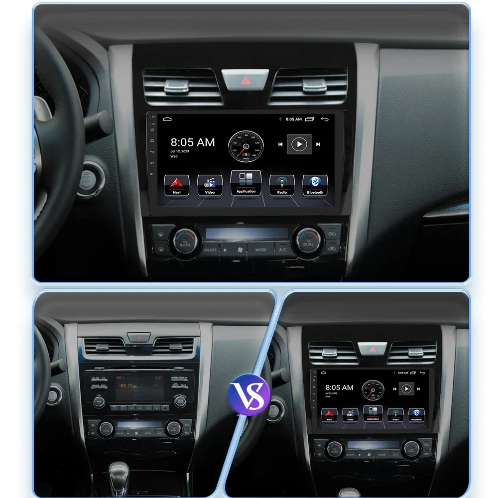 Android 13 Carplay Radio For Nissan ALTIMA TEANA 3 2013-2018 GPS Car Video Player Android Auto WIFI BT GPS navigation 2DIN
Android 13 Carplay Radio For Nissan ALTIMA TEANA 3 2013-2018 GPS Car Video Player Android Auto WIFI BT GPS navigation 2DIN