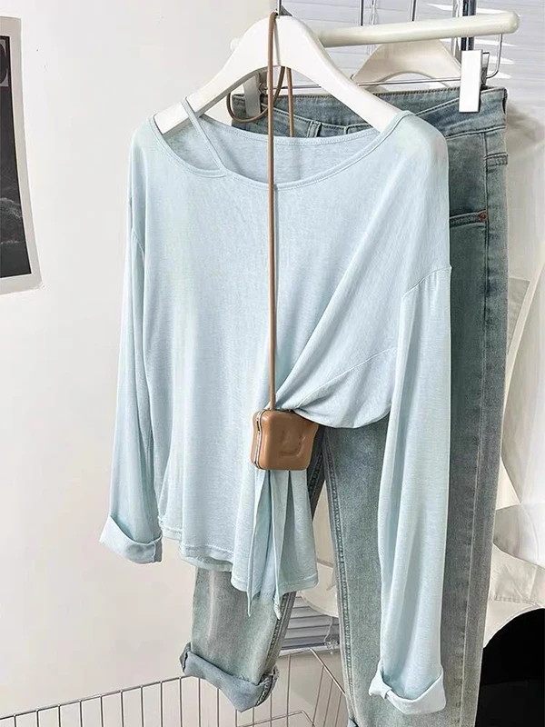 Женская футболка Long Sve размера плюс 300, с защитой от ультрафиолета, повседневная свободная посадка из хлопка и полиэстера, весна-осень
Женская футболка Long Sve размера плюс 300, с защитой от ультрафиолета, повседневная свободная посадка из хлопка и полиэстера, весна-осень