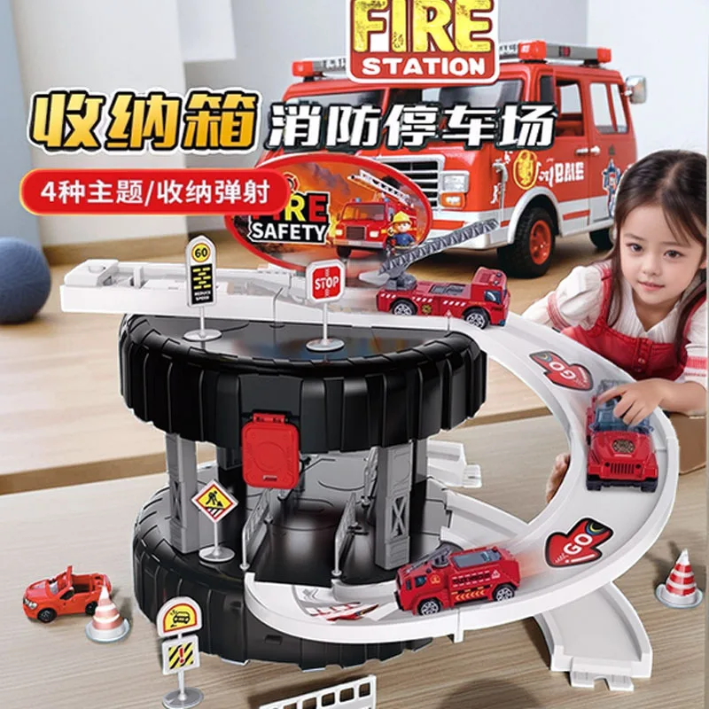 Children's alloy car tires pass the barrier and slide, parent-child educational tires, urban assembly rail car parking lot boy
Children's alloy car tires pass the barrier and slide, parent-child educational tires, urban assembly rail car parking lot boy