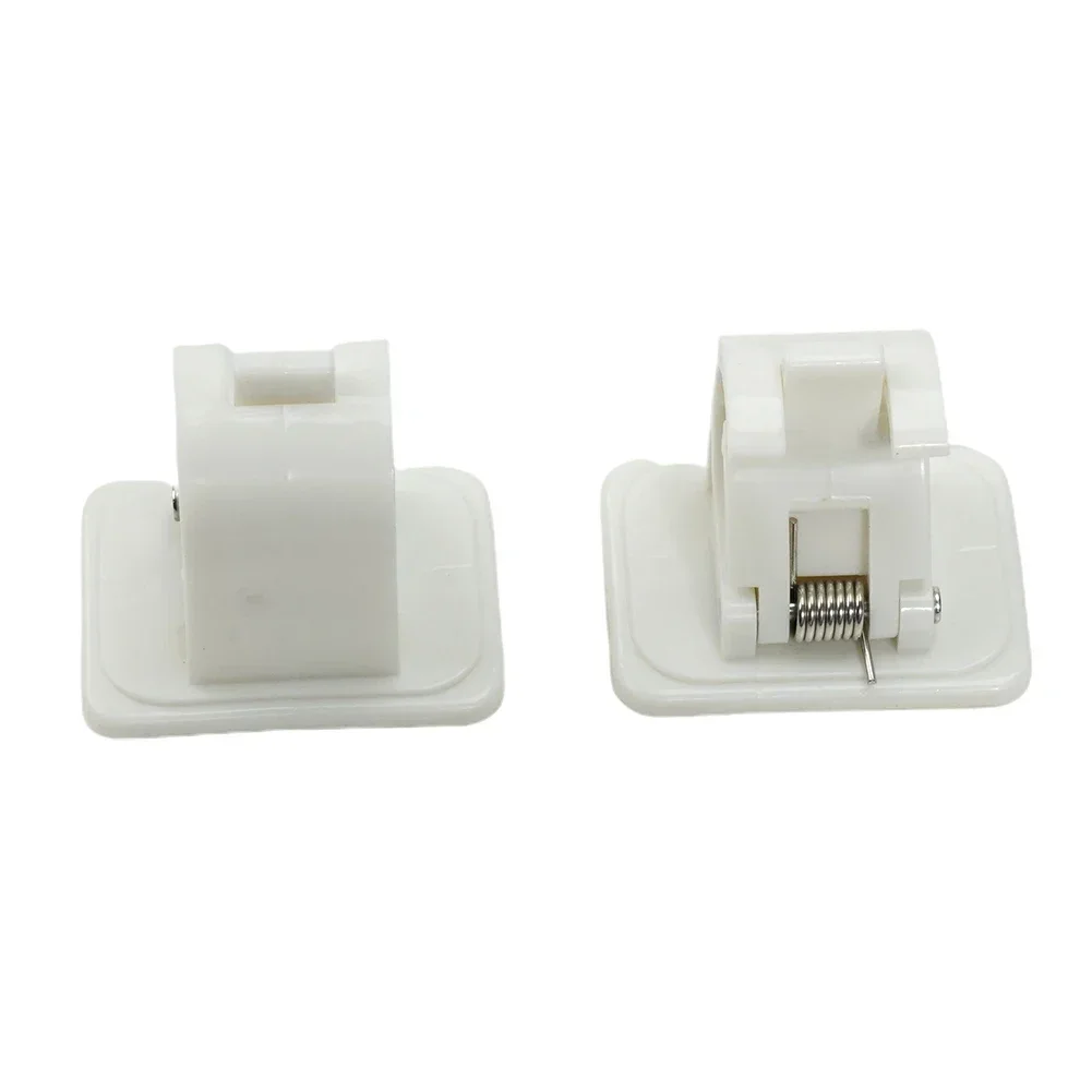Equipment Fishing Rod Rack White 2pcs ABS Adhesive Anglers Bracket Clamps Clips Holder Storage Durable High Quality
Equipment Fishing Rod Rack White 2pcs ABS Adhesive Anglers Bracket Clamps Clips Holder Storage Durable High Quality