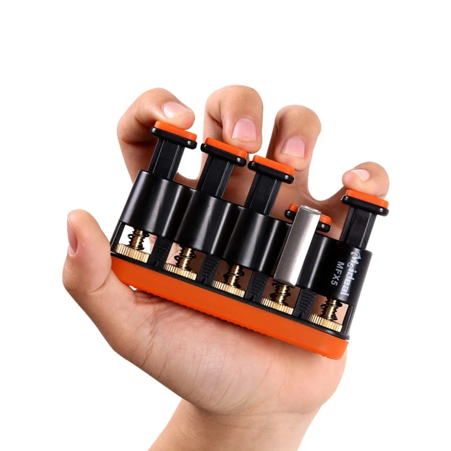 Finger Trainer Hand Grip Force Span Adjustable Piano Guitar Five-finger Exercises Strengthener Musical Instrument Accessories
Finger Trainer Hand Grip Force Span Adjustable Piano Guitar Five-finger Exercises Strengthener Musical Instrument Accessories