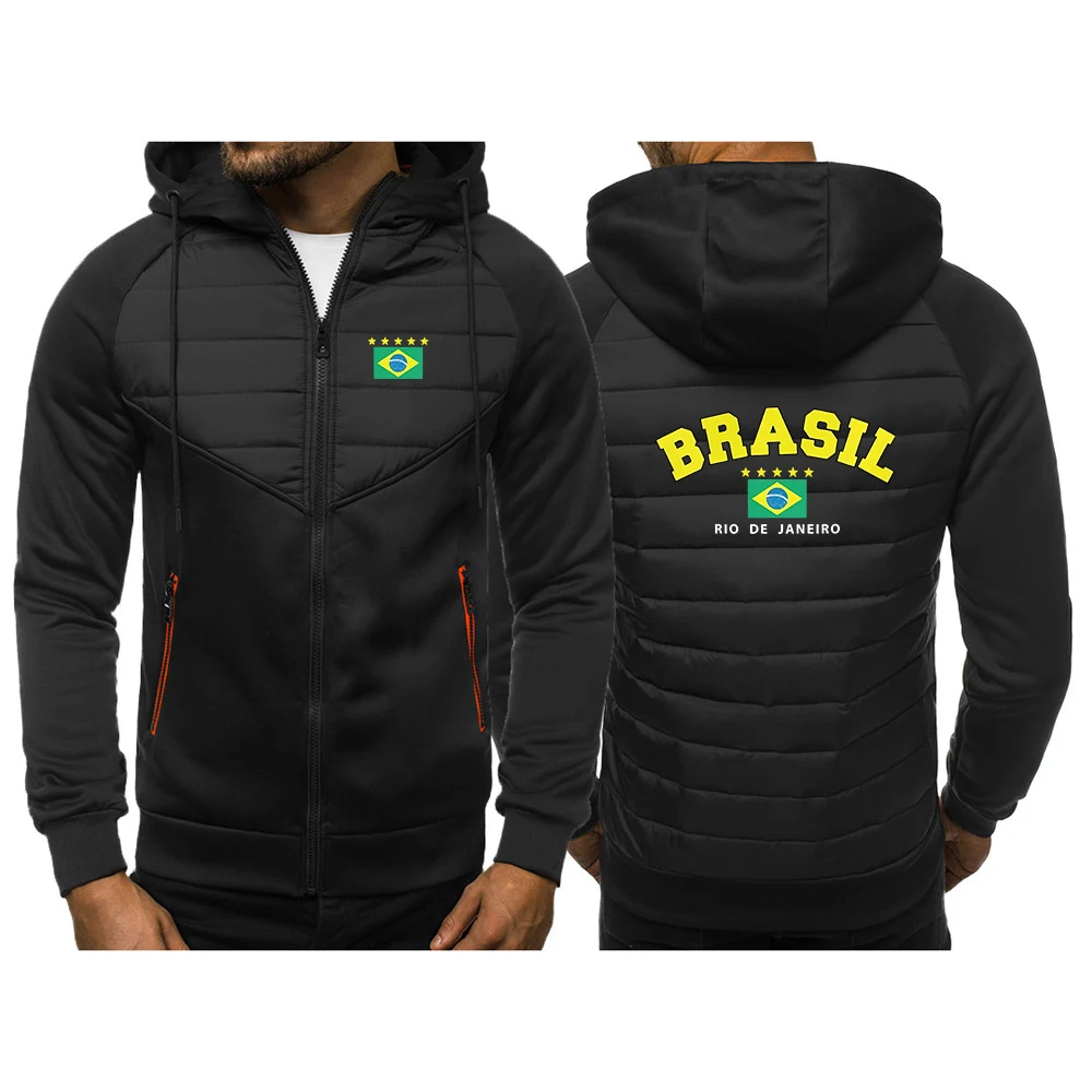 Brazilian flag star logo The new men's coat is suitable for spring and autumn with a hooded jacket or pullover shirt hoodies
Brazilian flag star logo The new men's coat is suitable for spring and autumn with a hooded jacket or pullover shirt hoodies