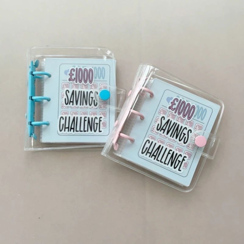 Creative Savings Deposit Bag, Cash Ledger, Mini Savings Binder, Binder Envelope Savings Challenge Book,Mini Budget Hanging Chart
Creative Savings Deposit Bag, Cash Ledger, Mini Savings Binder, Binder Envelope Savings Challenge Book,Mini Budget Hanging Chart