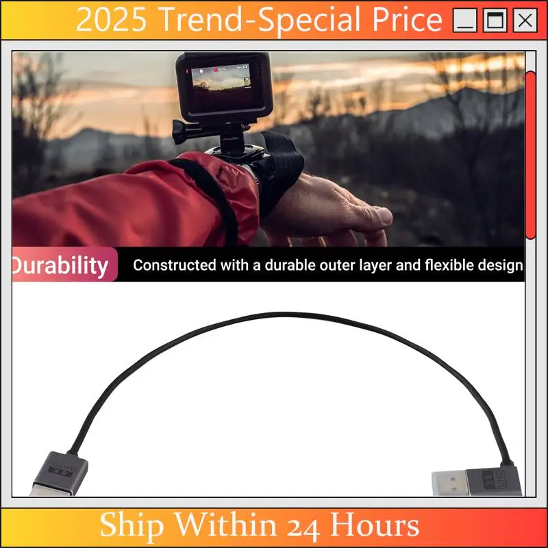 A61Z Deals Digital Camera Mini -Compatible Cable 8K 60Hz Line For Camera 8K Mini OD2.5Mm HD 2.1 Cable 0.3M
A61Z Deals Digital Camera Mini -Compatible Cable 8K 60Hz Line For Camera 8K Mini OD2.5Mm HD 2.1 Cable 0.3M