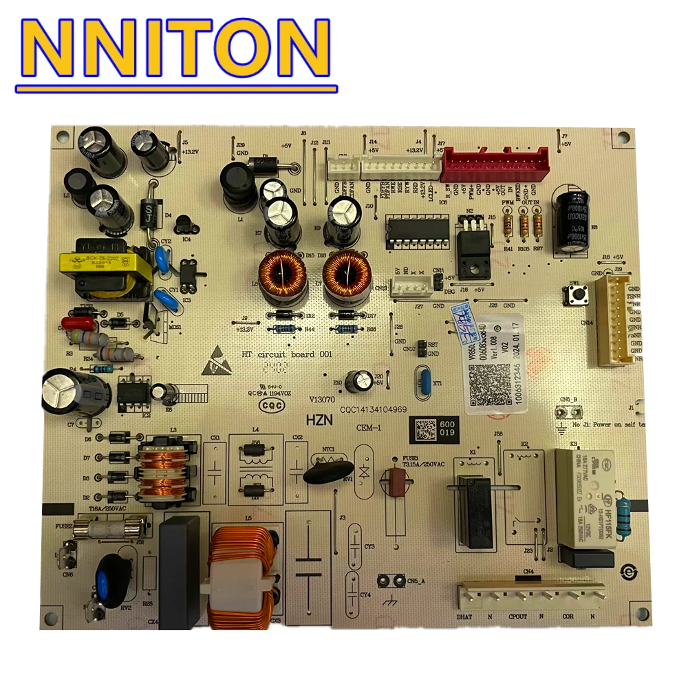 New for Haier Refrigerator Control Board 0060830584D 0061800133A Circuit PCB Fridge Motherboard Freezer Parts
New for Haier Refrigerator Control Board 0060830584D 0061800133A Circuit PCB Fridge Motherboard Freezer Parts