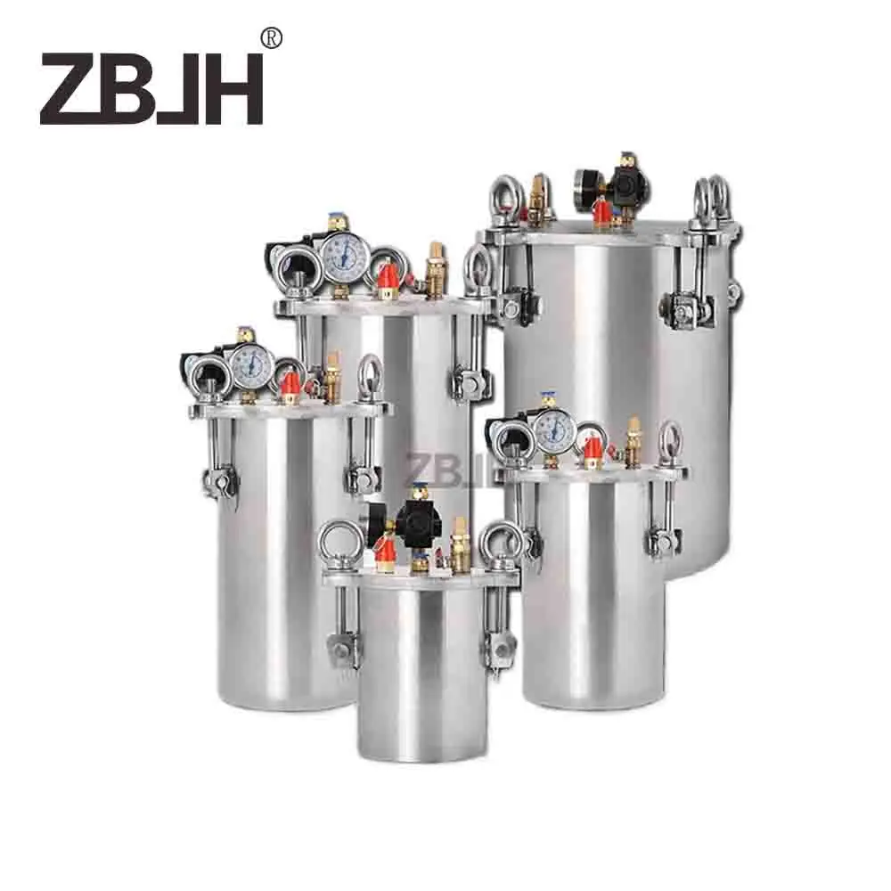 15L Stainless Steel Container Dispensing Pressure Tank Liquid Glue Vessel
15L Stainless Steel Container Dispensing Pressure Tank Liquid Glue Vessel