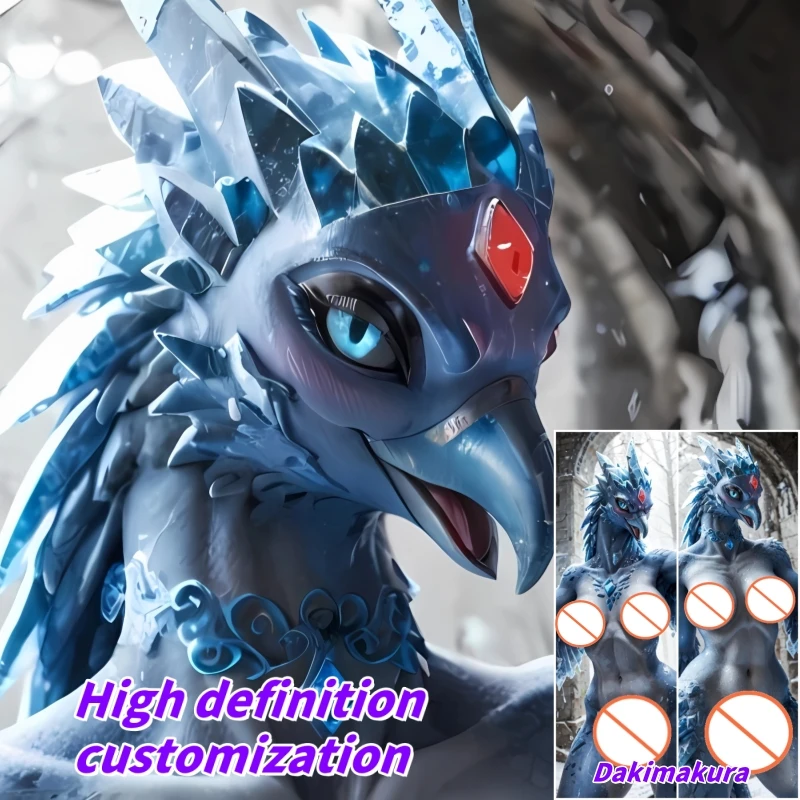 Dakimakura Anime Pillow Case Animal Orcs Snow Eagle Woman Double-sided Print Of Life-size Body Pillowcase Can be Customized
Dakimakura Anime Pillow Case Animal Orcs Snow Eagle Woman Double-sided Print Of Life-size Body Pillowcase Can be Customized