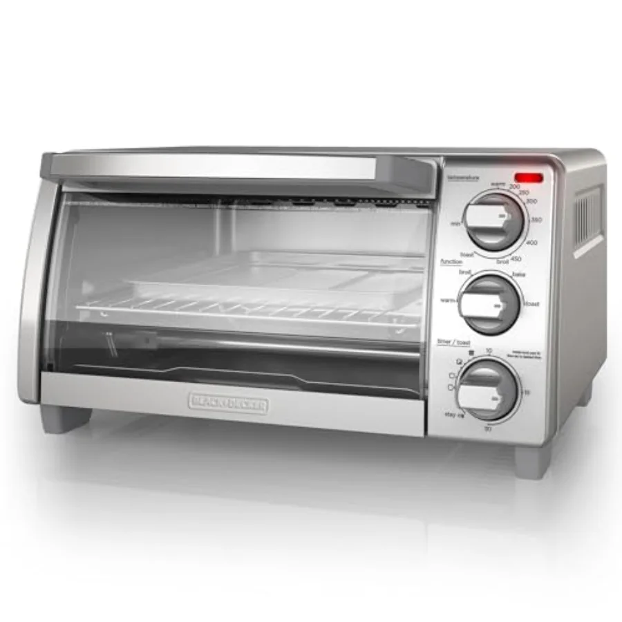 4-Slice Toaster Oven with Natural Convection Stainless Steel TO1760SS TO1760SST-1
4-Slice Toaster Oven with Natural Convection Stainless Steel TO1760SS TO1760SST-1