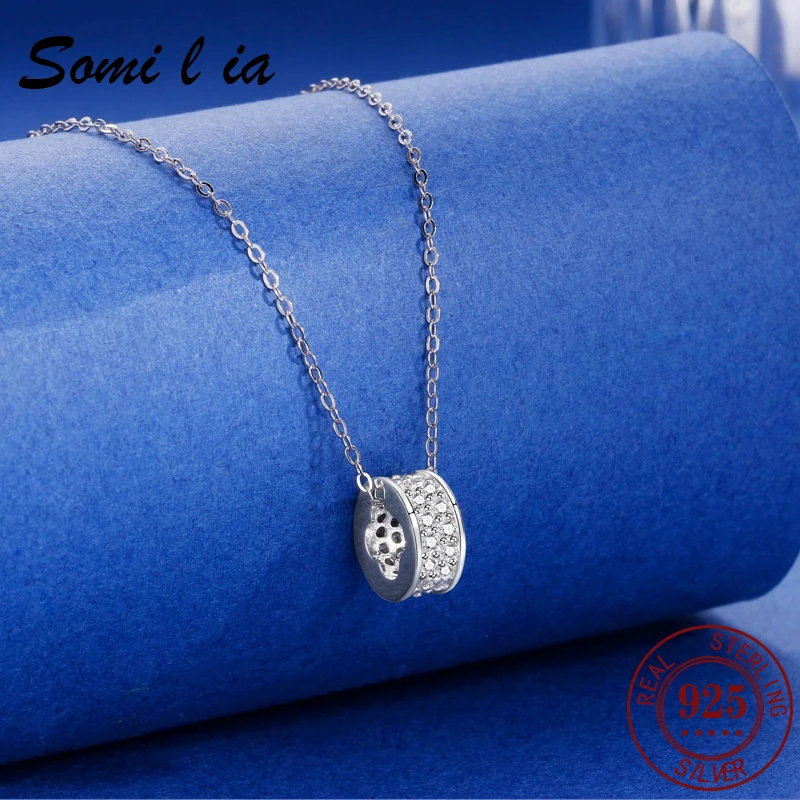 Somilia Hollow Cut Craft 925 Silver Lucky Clover Tube Multi Polished Shiny 5A Zircon Dainty Ladies Fine Jewelry Necklace
Somilia Hollow Cut Craft 925 Silver Lucky Clover Tube Multi Polished Shiny 5A Zircon Dainty Ladies Fine Jewelry Necklace