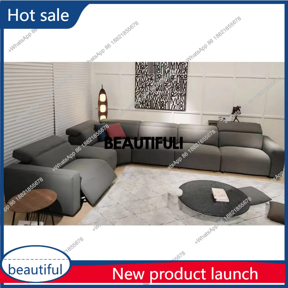 A38 Dual Motors Electric Recliner Sofa – Genuine Leather Power Sofa with Adjustable Headrests, USB Port & Cup Holder – Theater C
A38 Dual Motors Electric Recliner Sofa – Genuine Leather Power Sofa with Adjustable Headrests, USB Port & Cup Holder – Theater C