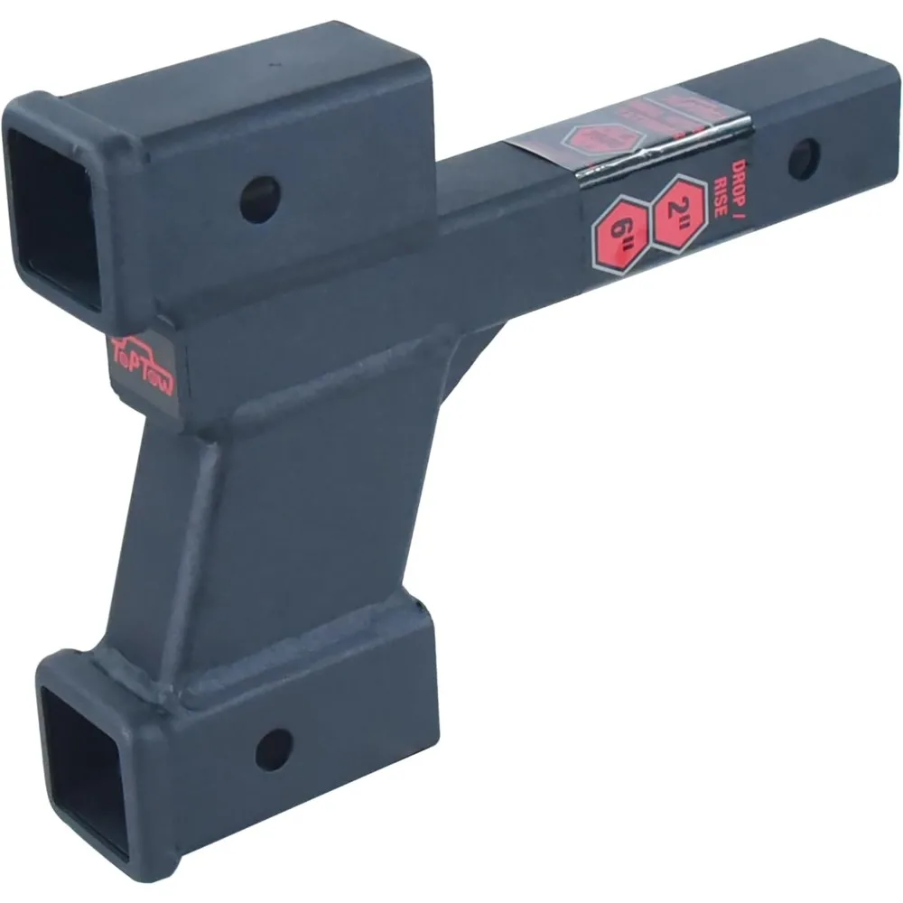 64085 Trailer Hitch Extender, 2-1/4-inch & 6-1/4-inch Rise/Drop, 2" Receiver, 2-inch Shank, 7500lbs Capacity
64085 Trailer Hitch Extender, 2-1/4-inch & 6-1/4-inch Rise/Drop, 2" Receiver, 2-inch Shank, 7500lbs Capacity