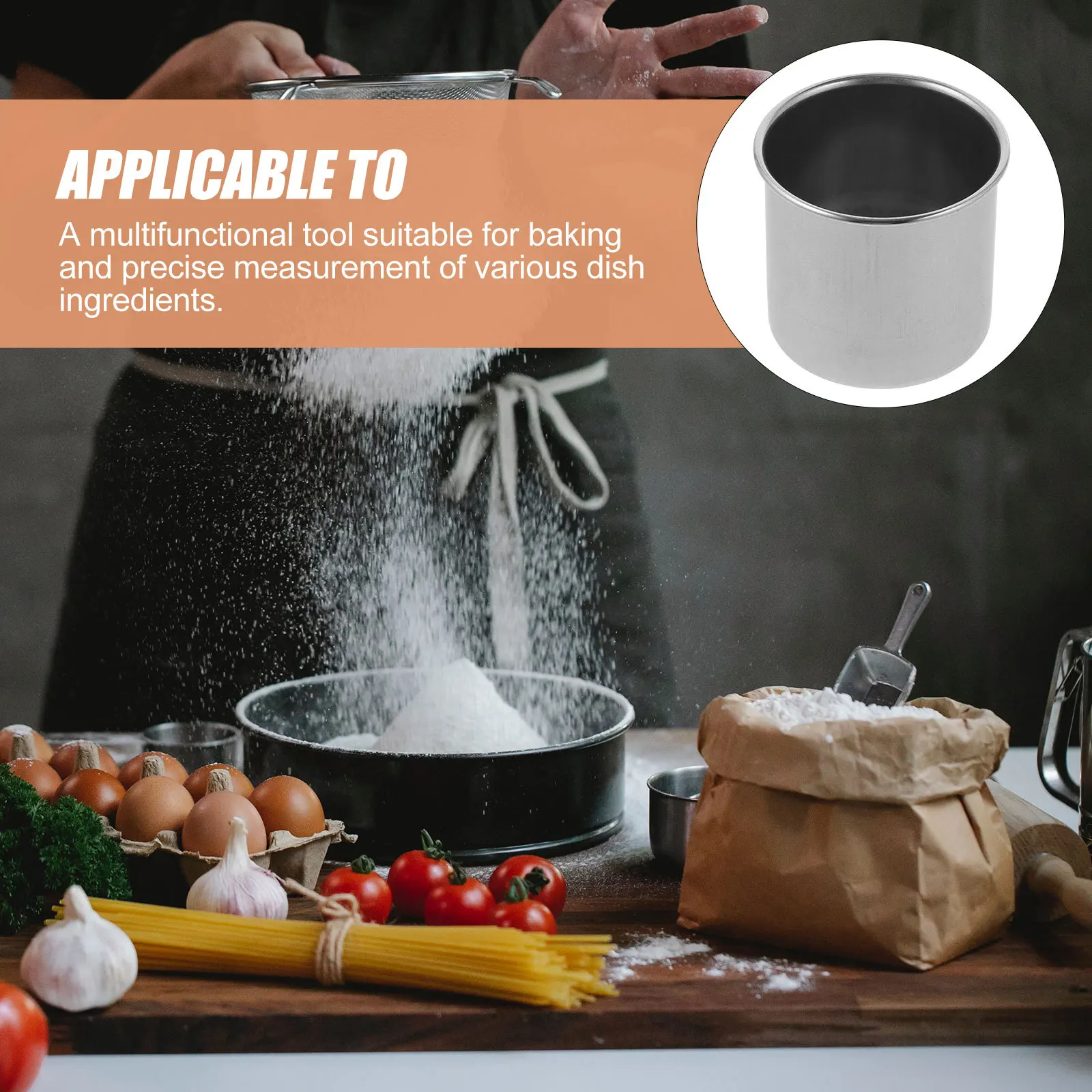 Компактный мерный стакан из нержавеющей стали, аксессуар для выпечки разных размеров, подходит для дома, кухни, путешествий, легко чистится, магазин
Компактный мерный стакан из нержавеющей стали, аксессуар для выпечки разных размеров, подходит для дома, кухни, путешествий, легко чистится, магазин
