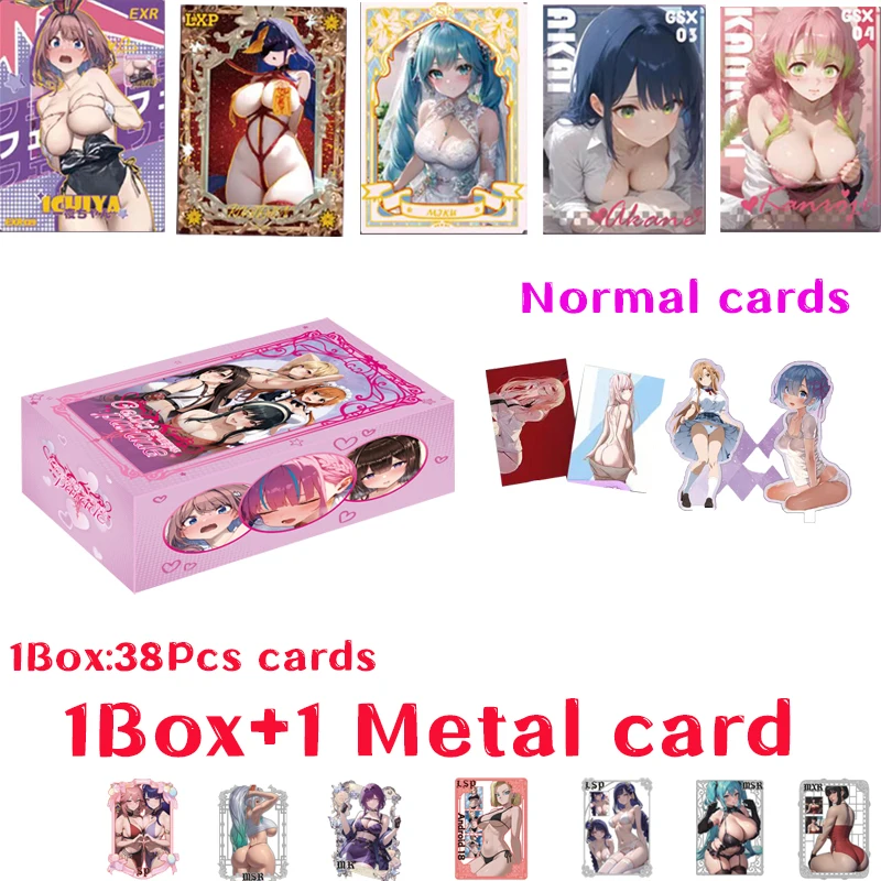 2025 Newest Goddess Card Genki Parade Hobby Anime Collection Card Girl Party CCG Game Waifu Card Doujin Booster Box Toys
2025 Newest Goddess Card Genki Parade Hobby Anime Collection Card Girl Party CCG Game Waifu Card Doujin Booster Box Toys