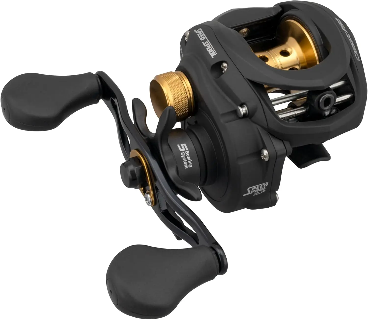 Left Hand Baitcast Reel, 7.5:1 Gear Ratio, 15lb Max Drag
Left Hand Baitcast Reel, 7.5:1 Gear Ratio, 15lb Max Drag