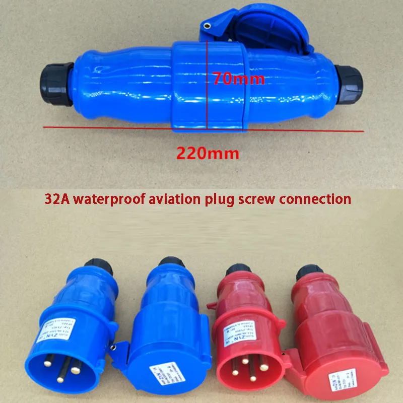 Aviation Plug Connector M14/M22 2/3/4 Core 16/32A 3-phase Power Waterproof Explosion-Proof Screw Wiring Industrial Plug Socket
Aviation Plug Connector M14/M22 2/3/4 Core 16/32A 3-phase Power Waterproof Explosion-Proof Screw Wiring Industrial Plug Socket