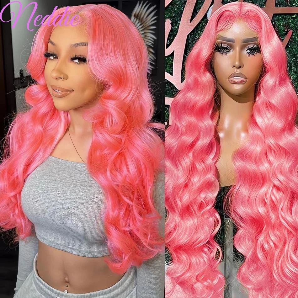 Body Wave 100% Pink Colored Lace Frontal Wig 13x6 Brazilian HD Transparent Human Hair For Women Cheap Wigs On Sale Clearance
Body Wave 100% Pink Colored Lace Frontal Wig 13x6 Brazilian HD Transparent Human Hair For Women Cheap Wigs On Sale Clearance
