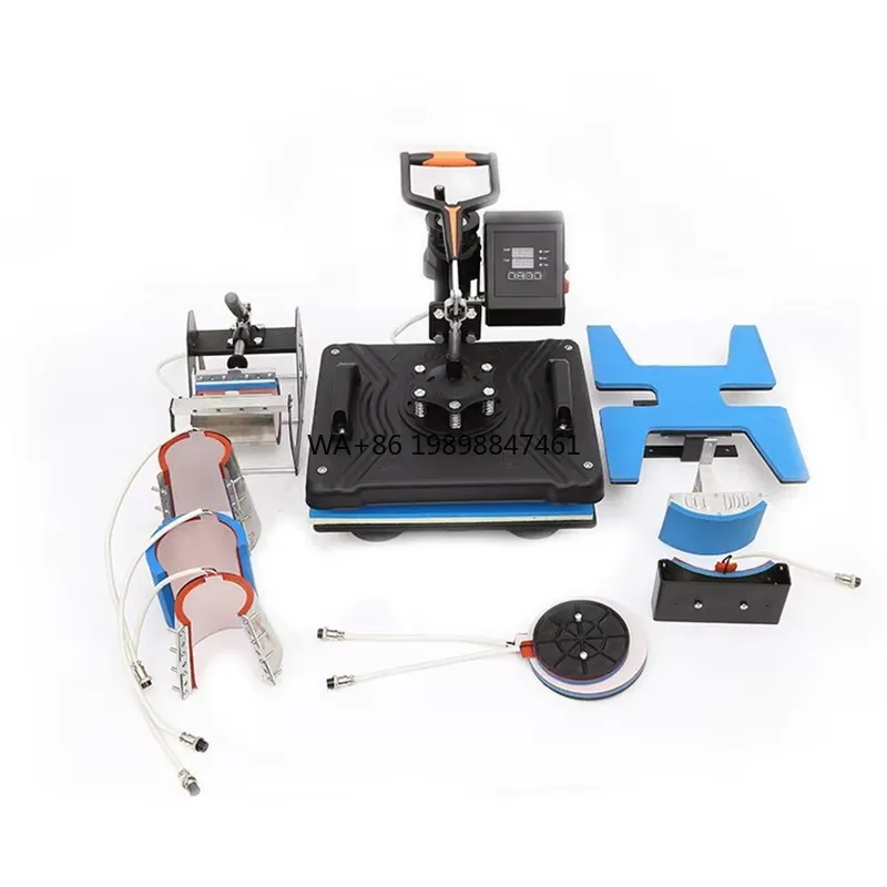 Combo Heat Press Machine 59 in 1 30*38CM Multifunctional Sublimation Printer Transfer for Mug Hat Plate T-Shirt
Combo Heat Press Machine 59 in 1 30*38CM Multifunctional Sublimation Printer Transfer for Mug Hat Plate T-Shirt