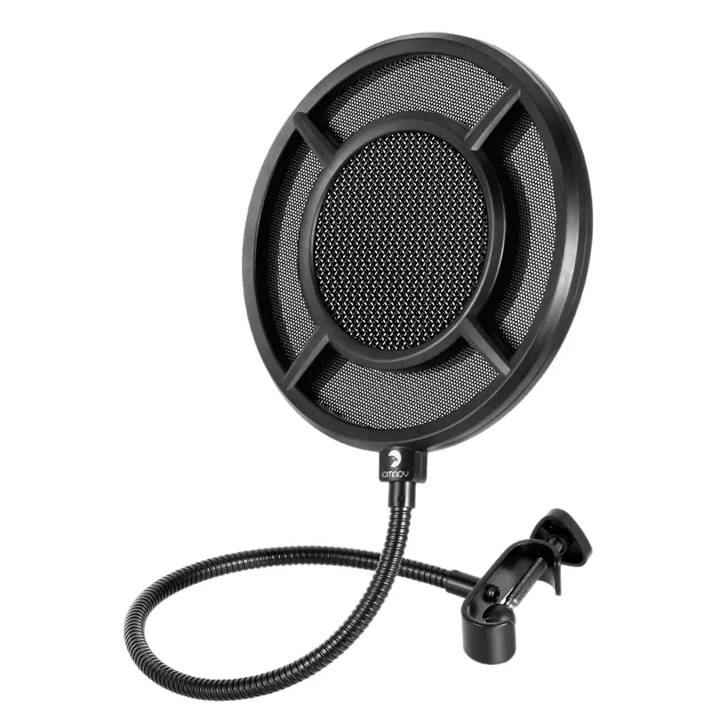 Microphone Pop Filter Protector Wind Screen Studio USB Creative Shield Black High Quality Practical Durable Blowout Wind Dust
Microphone Pop Filter Protector Wind Screen Studio USB Creative Shield Black High Quality Practical Durable Blowout Wind Dust