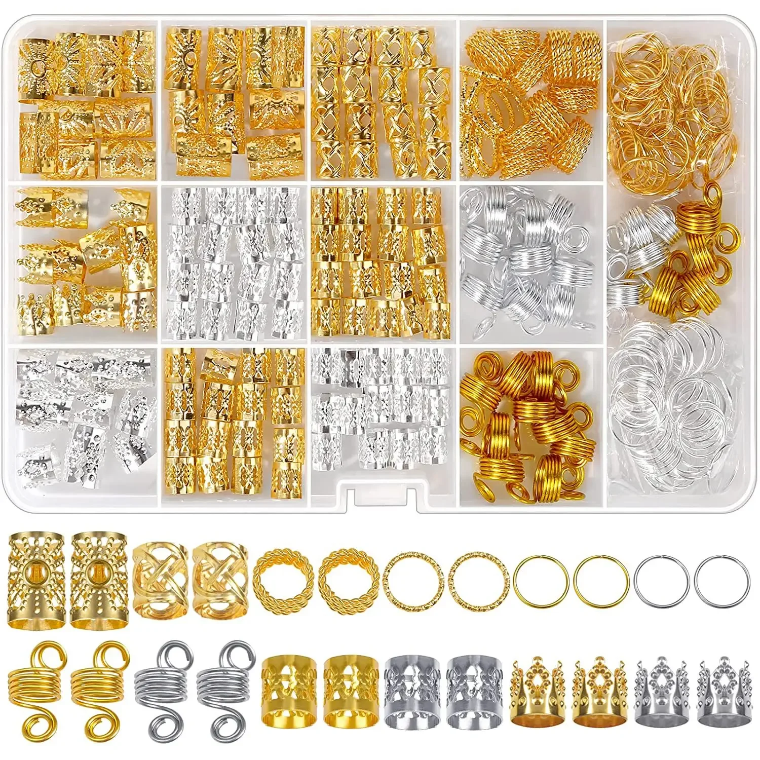 262PCS Alloy Large Braid Hollow Loop Braid Accessories Sale Hair Clip for Women Jewelry
262PCS Alloy Large Braid Hollow Loop Braid Accessories Sale Hair Clip for Women Jewelry
