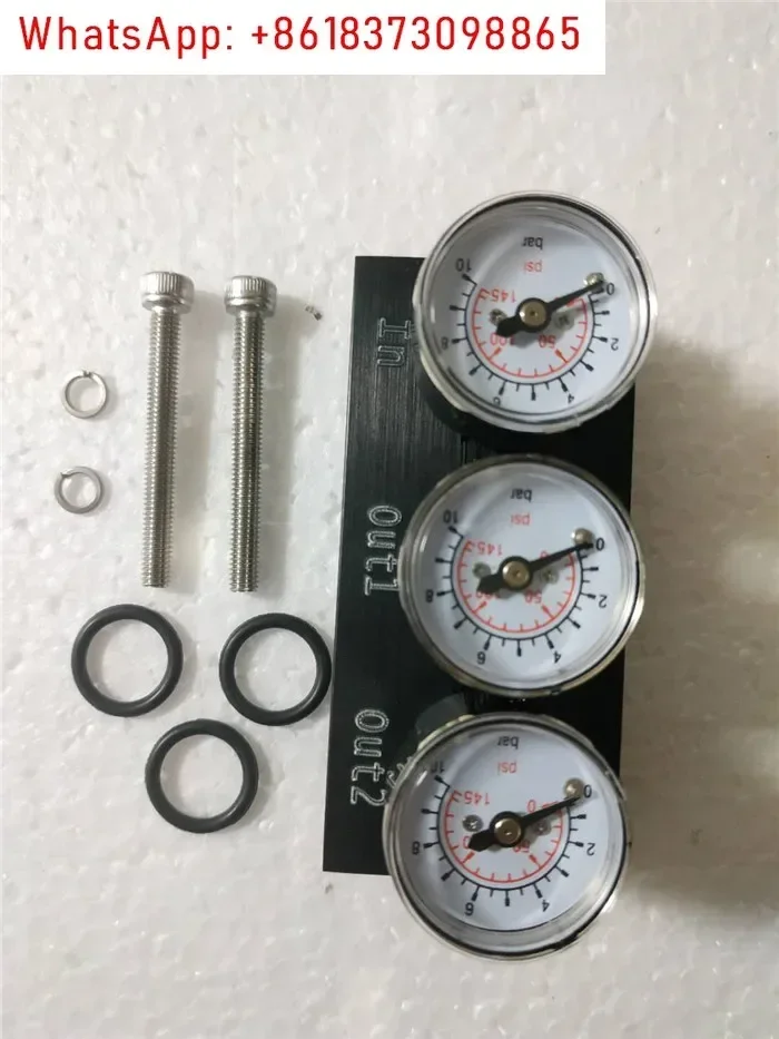 Pressure Gauge Assembly, Valve Positioner Pressure Gauge Mounting Bracket Feedback Bar Regulator Valve Mounting Accessories
Pressure Gauge Assembly, Valve Positioner Pressure Gauge Mounting Bracket Feedback Bar Regulator Valve Mounting Accessories