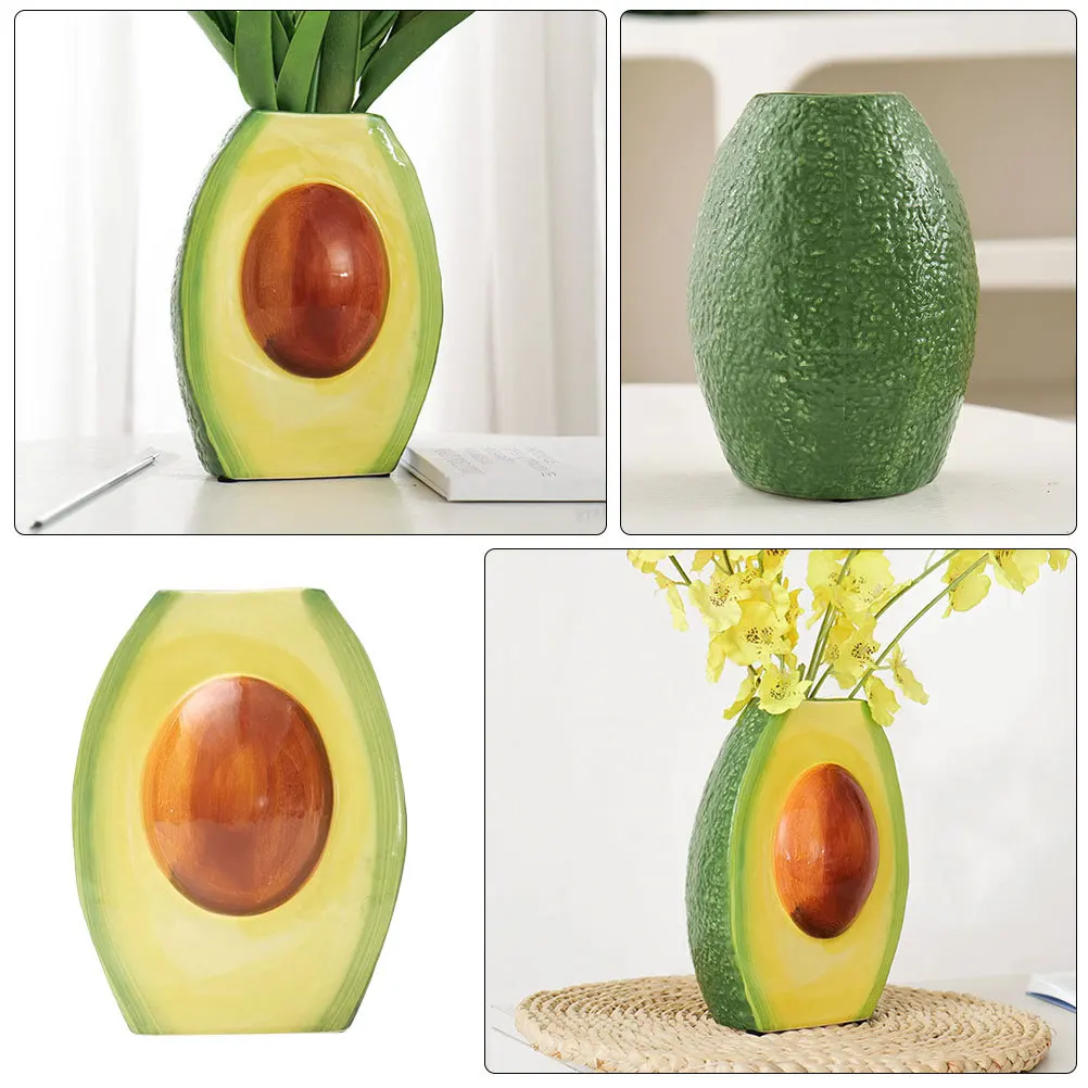 Vases Ceramic Decor Flower Avocado Shape Arranging Fruit Arrangement Pot Decorative
Vases Ceramic Decor Flower Avocado Shape Arranging Fruit Arrangement Pot Decorative