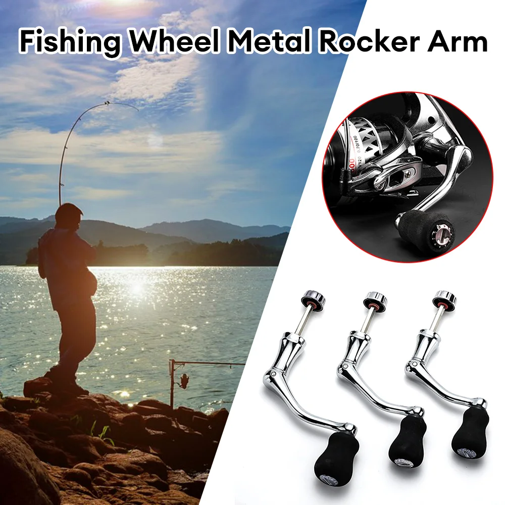 1PC Reel Replacement Power Handle Fishing Reel Handle Knob Spinning Handle Metal Rocker Arm Grip For Spinning Fishing Reel Tools
1PC Reel Replacement Power Handle Fishing Reel Handle Knob Spinning Handle Metal Rocker Arm Grip For Spinning Fishing Reel Tools