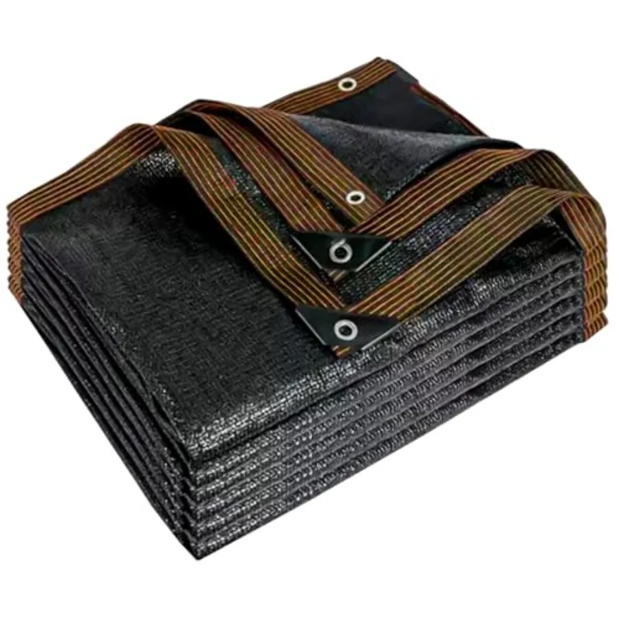 90% Black Shade Cloth 10x18 Feet Mesh Tarp Sun Shade Cloth with Grommets Sun Protection Sail for Garden Greenhouse Pergola Plan
90% Black Shade Cloth 10x18 Feet Mesh Tarp Sun Shade Cloth with Grommets Sun Protection Sail for Garden Greenhouse Pergola Plan