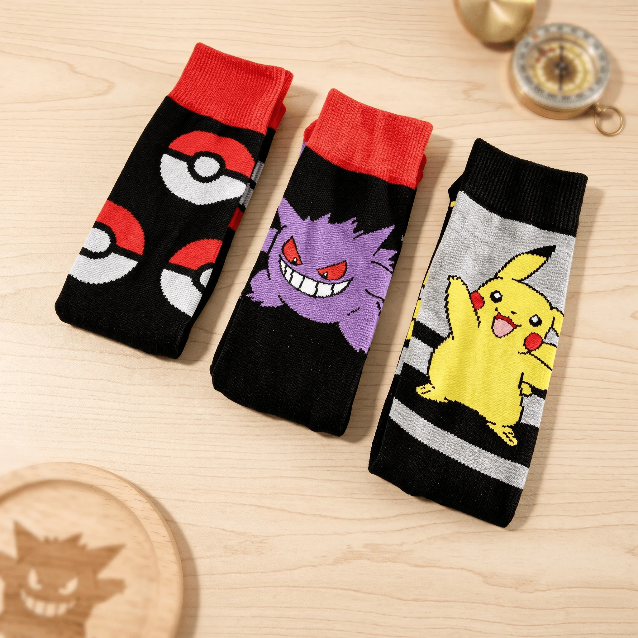 Breathable Cotton Pokemon Socks Classic Pikachu Gengar Eevee Cartoon Anime Casual Sports Stockings for Men And Women
Breathable Cotton Pokemon Socks Classic Pikachu Gengar Eevee Cartoon Anime Casual Sports Stockings for Men And Women