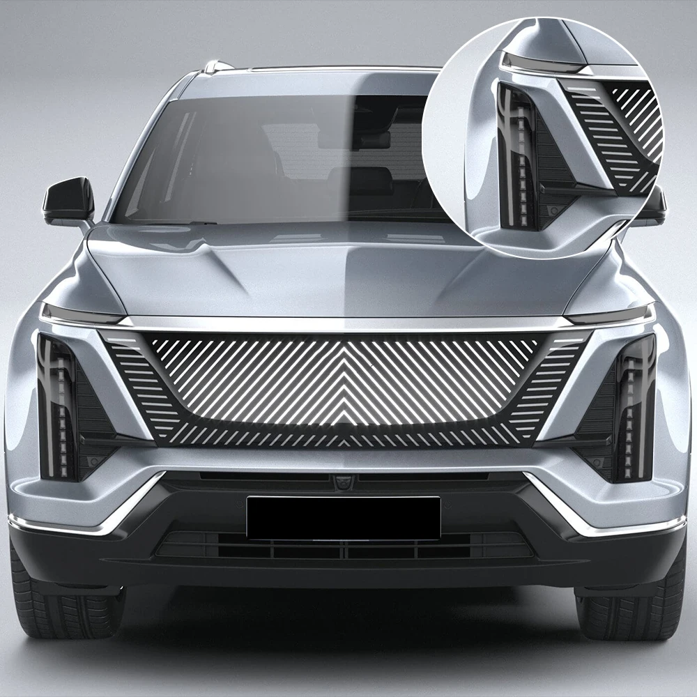 For Cadillac Vistiq 2025-2026 Premium TPU PPF High-Gloss Smoke Black Pre-Cut Headlight Cover Anti-Scratch Protective Vinyl Kit
For Cadillac Vistiq 2025-2026 Premium TPU PPF High-Gloss Smoke Black Pre-Cut Headlight Cover Anti-Scratch Protective Vinyl Kit