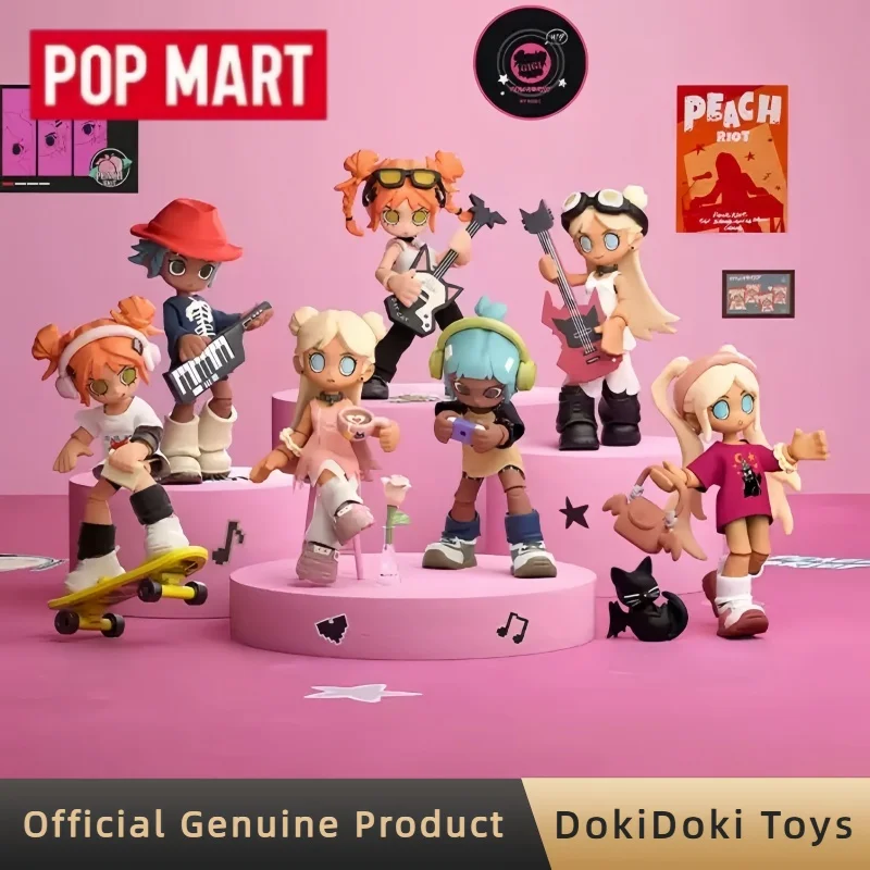 POPMART Peach Riot Carry The Music Series Blind Box Building Block Figurine Cute Keychain Pendant Collectible Decor Toys Gift
POPMART Peach Riot Carry The Music Series Blind Box Building Block Figurine Cute Keychain Pendant Collectible Decor Toys Gift