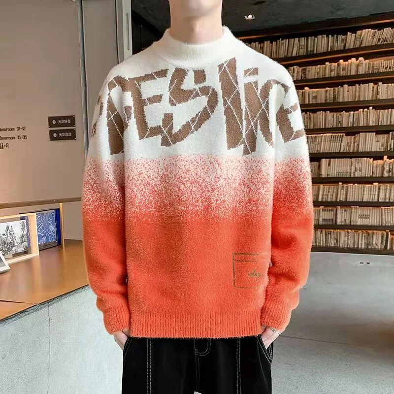 2022 Trend Men's Sweater Fashion Stylish Comfortable Versatile Slim Teen Long Sleeve Half Turtleneck Pullover Knit Top
2022 Trend Men's Sweater Fashion Stylish Comfortable Versatile Slim Teen Long Sleeve Half Turtleneck Pullover Knit Top