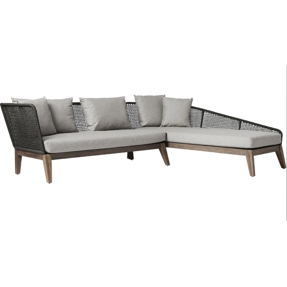 Top Quality Low MOQ Outdoor Pool Side Stylish Design Sectional Sofa Chair Set
Top Quality Low MOQ Outdoor Pool Side Stylish Design Sectional Sofa Chair Set