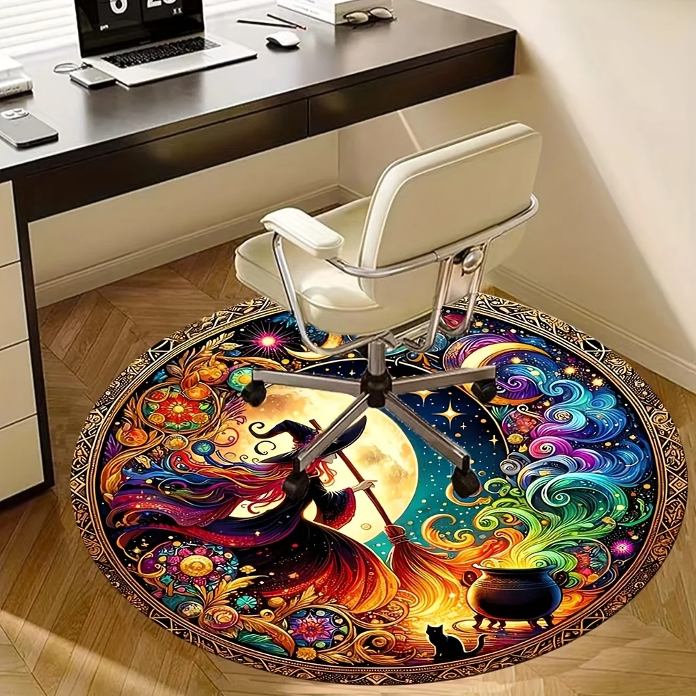 VIKAMA Enchanting Witch Drink Round Rug Perfect for Home Decor Office Chair Cushion Living Room Bedroom Home Decor
VIKAMA Enchanting Witch Drink Round Rug Perfect for Home Decor Office Chair Cushion Living Room Bedroom Home Decor