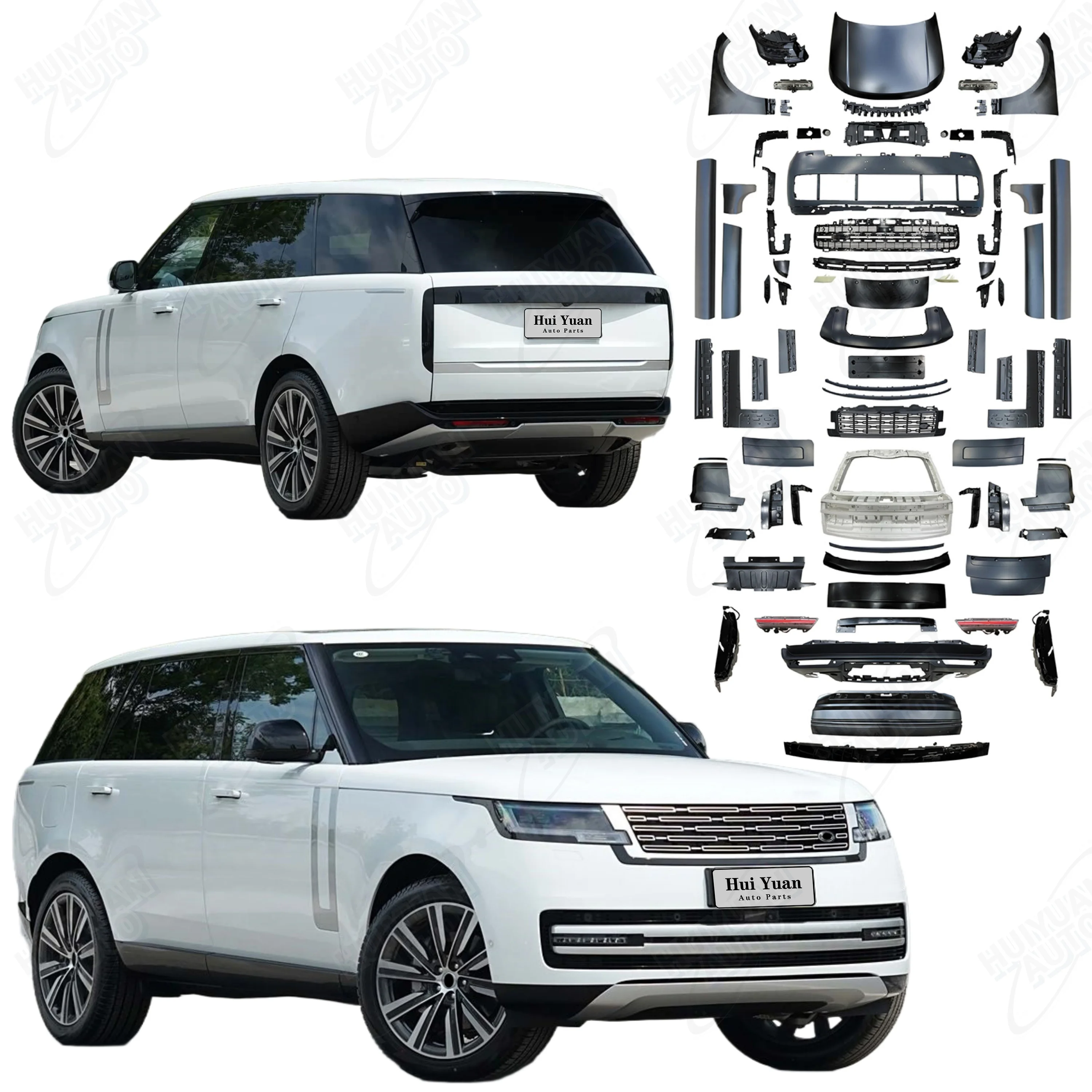 Auto Body Systems for Range Rover vogue 2013-2017 to 2023 Model Include Front and Rear Bumper Grille Headlights Taillamps Hood
Auto Body Systems for Range Rover vogue 2013-2017 to 2023 Model Include Front and Rear Bumper Grille Headlights Taillamps Hood