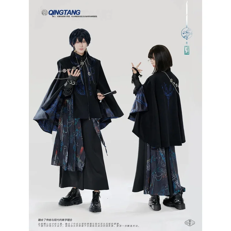 New Chinese Style National Style Han Elements Wool Coat Cloak Women Ponchos Moth Shawl Wrap Vintage Cape Blouses Bat Poncho
New Chinese Style National Style Han Elements Wool Coat Cloak Women Ponchos Moth Shawl Wrap Vintage Cape Blouses Bat Poncho