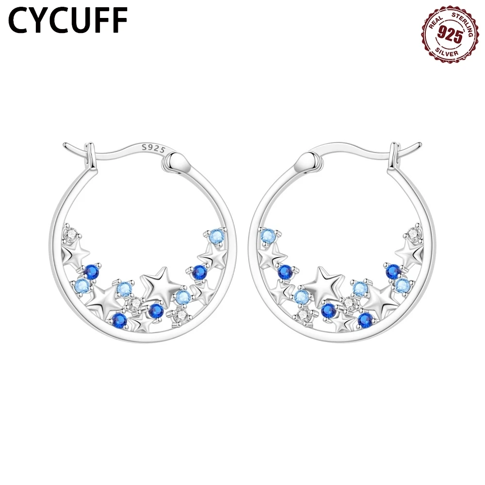 CYCUFF S925 стерлингового серебра звездное небо серьги-кольца женские серьги оригинальные украшения на день рождения DIY ювелирные изделия изготовление подарков
CYCUFF S925 стерлингового серебра звездное небо серьги-кольца женские серьги оригинальные украшения на день рождения DIY ювелирные изделия изготовление подарков