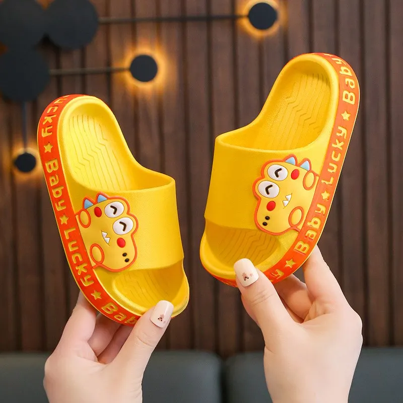 Children's Indoor Slippers Soft Bottom Anti-Slip PVC Bottom Cartoon Design Boys Girls Home Slippers Comfortable Summer New Style
Children's Indoor Slippers Soft Bottom Anti-Slip PVC Bottom Cartoon Design Boys Girls Home Slippers Comfortable Summer New Style