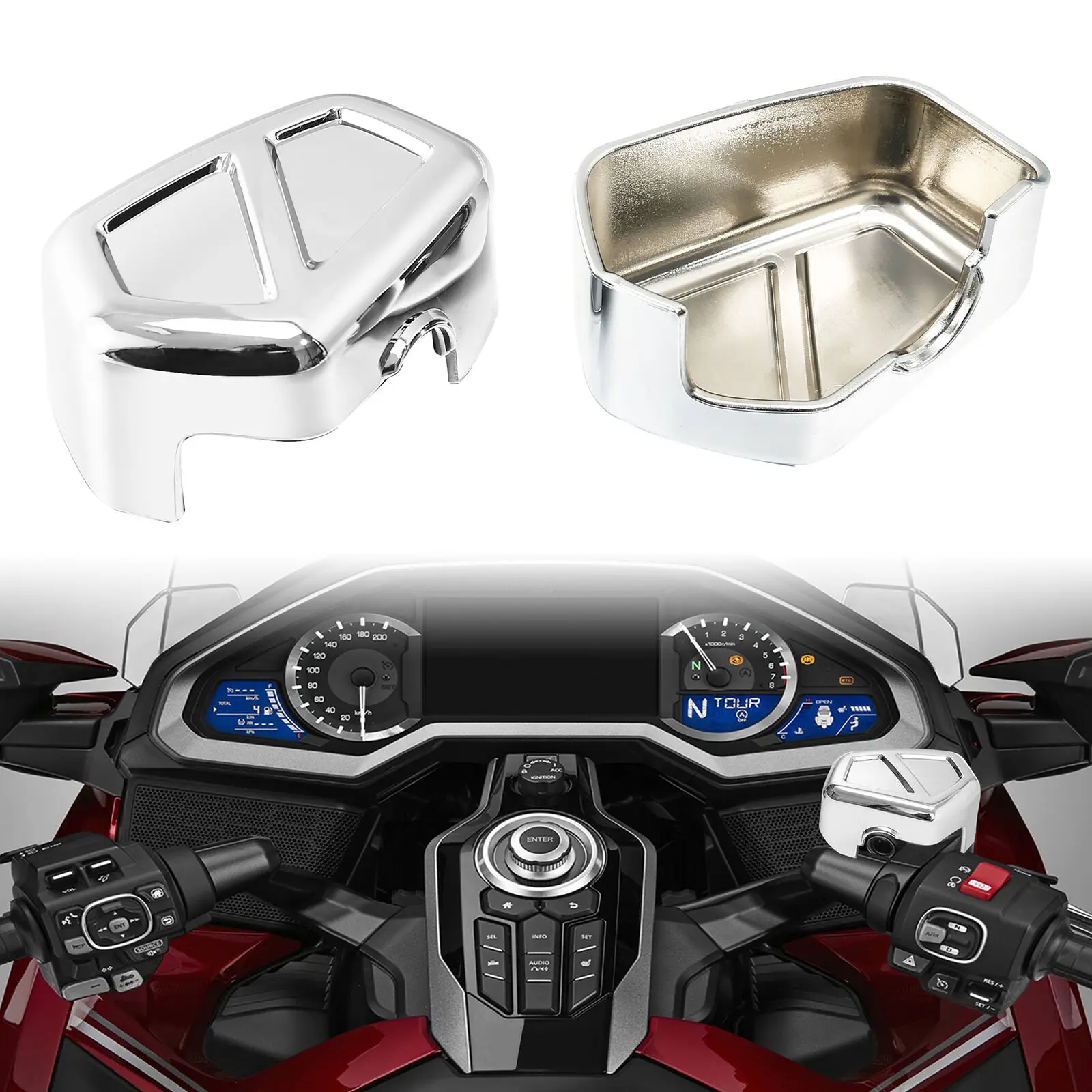 Motorcycle ABS Front Brake Master Cylinder Cover For Honda Goldwing GL1800 2018-2023 2019 2020 2021 2022
Motorcycle ABS Front Brake Master Cylinder Cover For Honda Goldwing GL1800 2018-2023 2019 2020 2021 2022