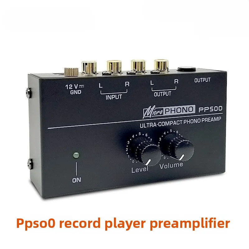 Phono Preamp for MM Turntable Mini Stereo o Hi-Fi Phonograph/Record Player Preamplifier with TRS Headphone RCA Output
Phono Preamp for MM Turntable Mini Stereo o Hi-Fi Phonograph/Record Player Preamplifier with TRS Headphone RCA Output