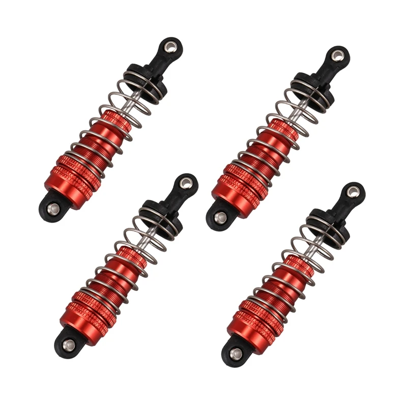 X18A-4Pcs Metal Shock Absorber Damper Replacement Accessory For Wltoys 144001 1/14 4WD RC Drift Racing Car Parts,Red
X18A-4Pcs Metal Shock Absorber Damper Replacement Accessory For Wltoys 144001 1/14 4WD RC Drift Racing Car Parts,Red