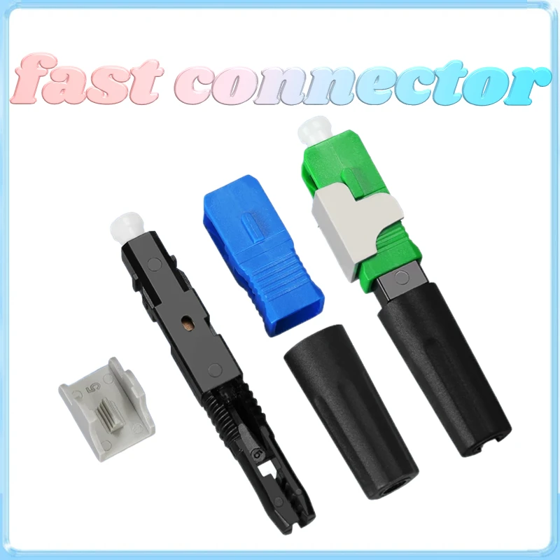 FTTH New SC APC SC UPC Fiber Optic Fast Connector FTTH Tool Cold Connector Tool SM Single-Mode Optical Connector Free Shipping
FTTH New SC APC SC UPC Fiber Optic Fast Connector FTTH Tool Cold Connector Tool SM Single-Mode Optical Connector Free Shipping