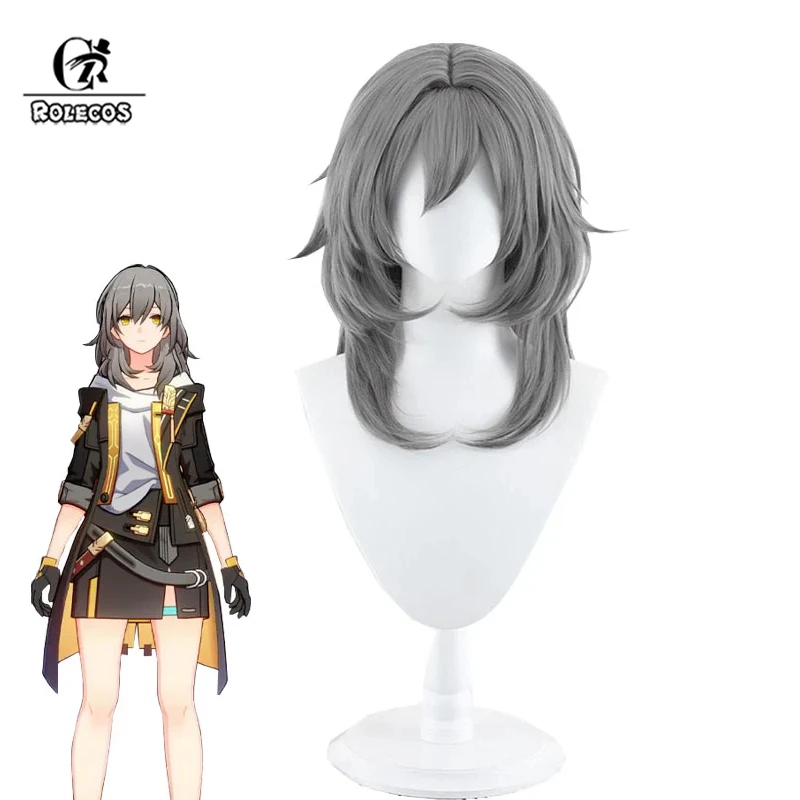 ROLECOS Synthetic Hair Honkai: Star Rail Trailblazer Stelle Cosplay Wigs Stelle 55cm Long Gray Gradient Wig Synthetic Hair
ROLECOS Synthetic Hair Honkai: Star Rail Trailblazer Stelle Cosplay Wigs Stelle 55cm Long Gray Gradient Wig Synthetic Hair