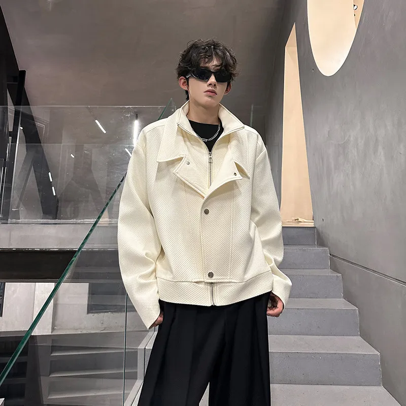 Шерстяной тюнер с мотоциклетным воротником American Cleanfit, мужской осенне-зимний высококачественный твидовый топ из двух предметов или твида
Шерстяной тюнер с мотоциклетным воротником American Cleanfit, мужской осенне-зимний высококачественный твидовый топ из двух предметов или твида