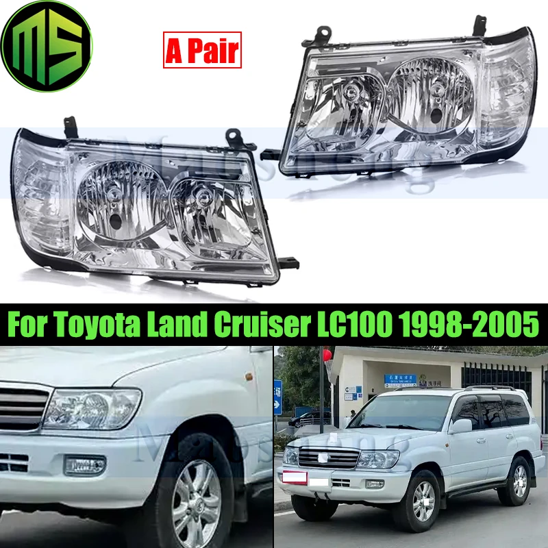 Maosheng A Pair Halogen Front Bumper Head Light Head Lamp For Toyota Land Cruiser LC100 1998-2005 Headlight Headlamp Front Light
Maosheng A Pair Halogen Front Bumper Head Light Head Lamp For Toyota Land Cruiser LC100 1998-2005 Headlight Headlamp Front Light