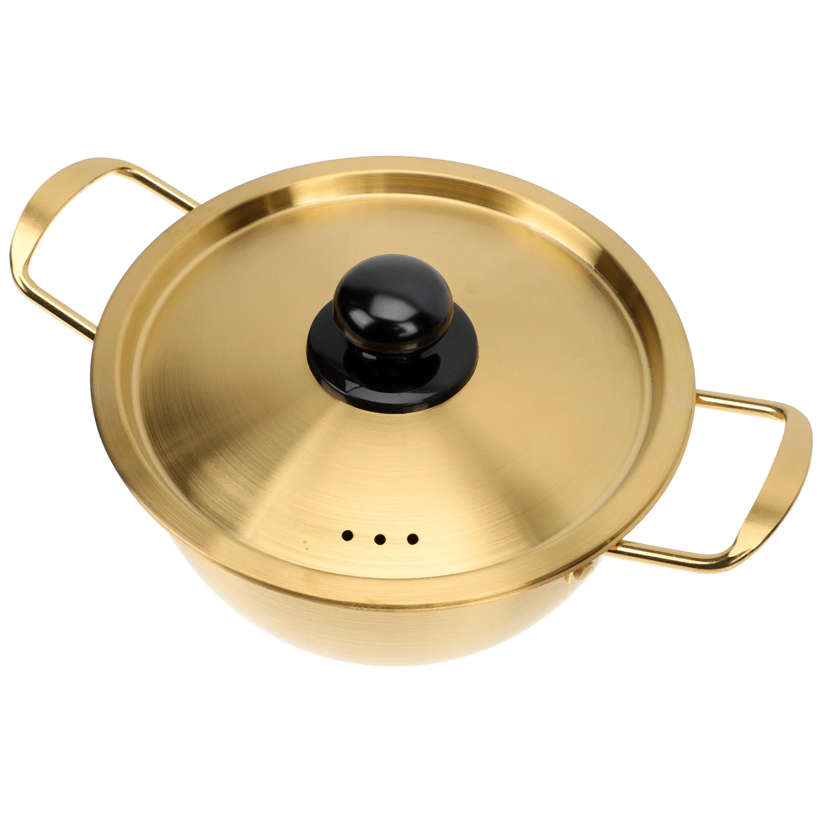Handle Instant Noodle Pot Korean with Lid Binaural Stainless Steel Ramyun Kitchen
Handle Instant Noodle Pot Korean with Lid Binaural Stainless Steel Ramyun Kitchen