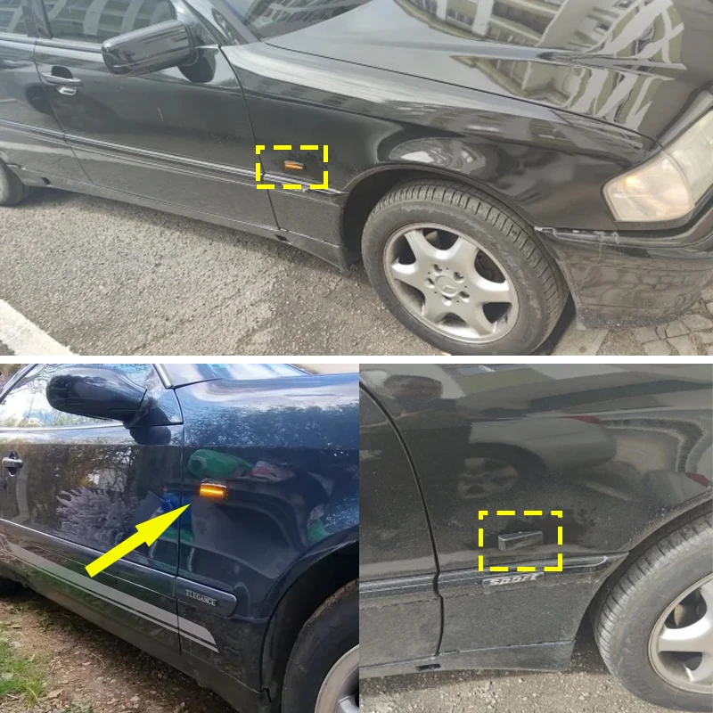 2PCS For Mercedes For Benz C-CLASS W201 190 1983-1992 S-CLASS W140 1991-1997 SL-CLASS R129 Side Marker Signal Lamp shell no bulb
2PCS For Mercedes For Benz C-CLASS W201 190 1983-1992 S-CLASS W140 1991-1997 SL-CLASS R129 Side Marker Signal Lamp shell no bulb