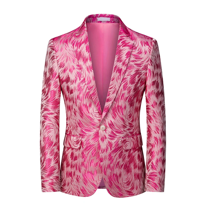 Gold Silk Embroidered Blazers Are Ideal for Men's Stylish Form-fitting Dress Jackets for All Seasons Suit Coat
Gold Silk Embroidered Blazers Are Ideal for Men's Stylish Form-fitting Dress Jackets for All Seasons Suit Coat
