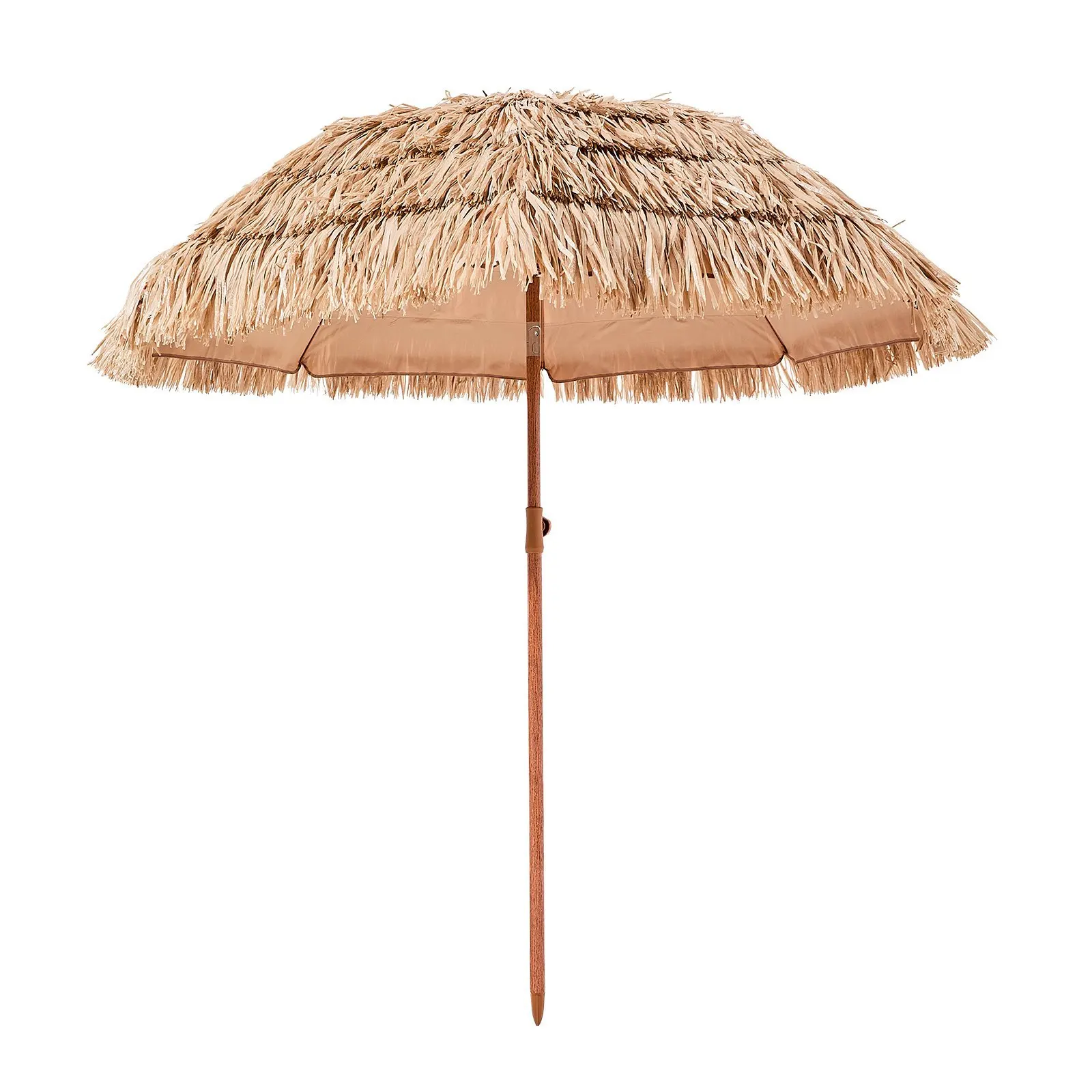 Зонт Tiki, 6-футовый садовый зонт с наклонной конструкцией, пляжный зонт в гавайском стиле с прочным полипропиленовым покрытием и 8 металлическими спицами
Зонт Tiki, 6-футовый садовый зонт с наклонной конструкцией, пляжный зонт в гавайском стиле с прочным полипропиленовым покрытием и 8 металлическими спицами