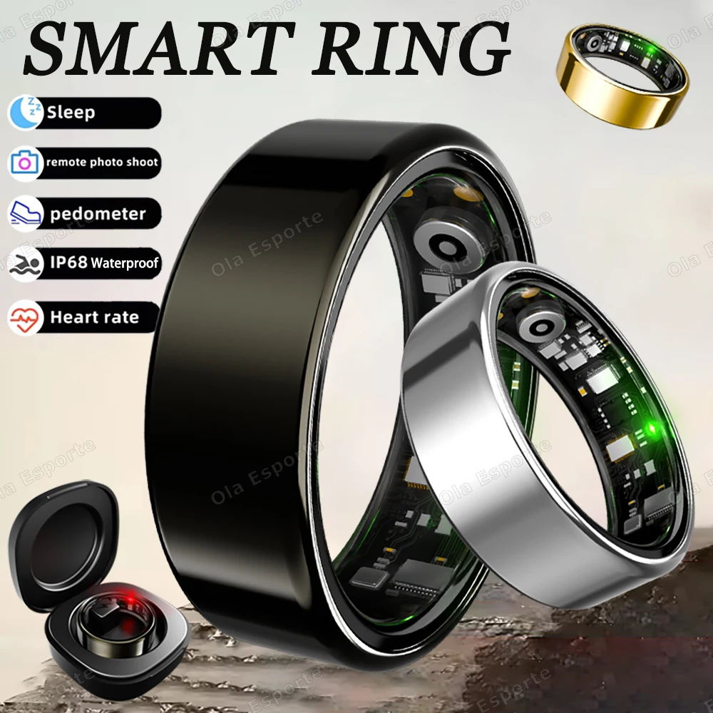 Новое умное кольцо 2025 года для мужчин и женщин, мониторинг сердечного ритма, кислорода в крови, сна, водонепроницаемость IP68 и 5 АТМ, кольцо с несколькими спортивными режимами
Новое умное кольцо 2025 года для мужчин и женщин, мониторинг сердечного ритма, кислорода в крови, сна, водонепроницаемость IP68 и 5 АТМ, кольцо с несколькими спортивными режимами