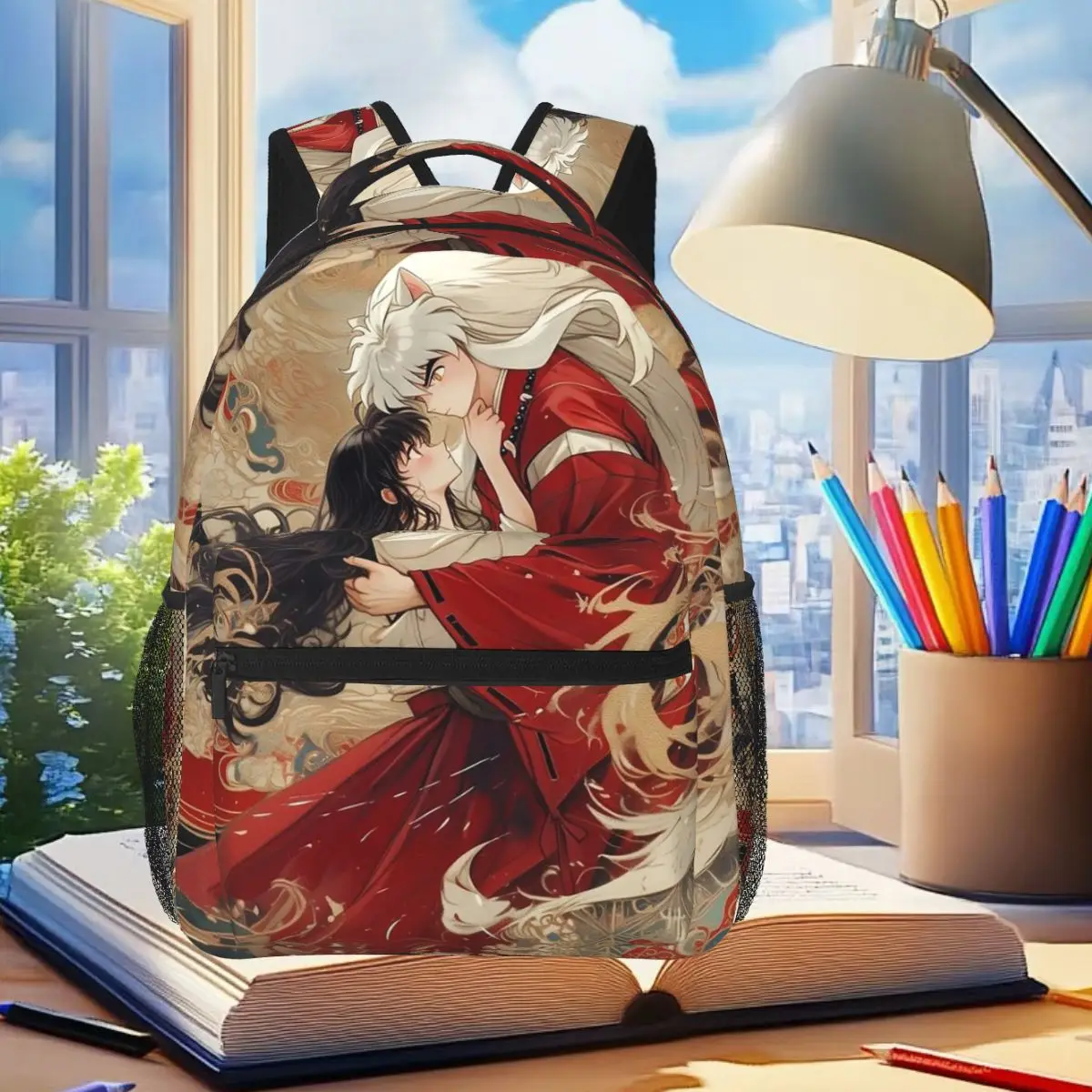 Japanese Anime Inuyasha Graphic Backpack Student Boys Girls BookBag Kids School Bag Computer Shoulder Bags for Men Women
Japanese Anime Inuyasha Graphic Backpack Student Boys Girls BookBag Kids School Bag Computer Shoulder Bags for Men Women